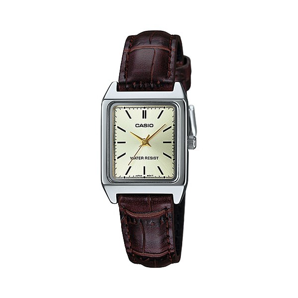 Casio General LTP-V007L-7E1 7E2 9E Jam Tangan Wanita Kulit