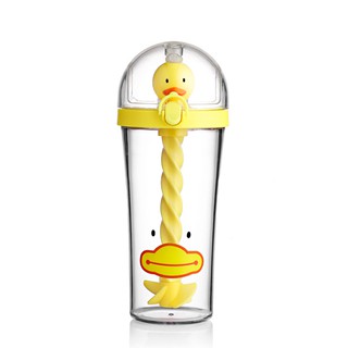 Botol Air Minum Kepala Kartun Dengan Sedotan Anti Tumpah Botol Air Minum Kepala Kartun Dengan Sedotan Anti Tumpah