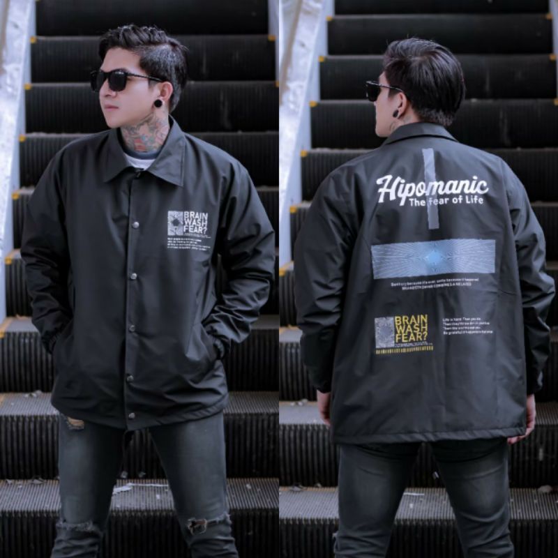JAKET COACH MAIGER bahan taslan waterproof - JAKET TASLAN - JAKET COACH - JAKET - JAKET TASLAN - JAK