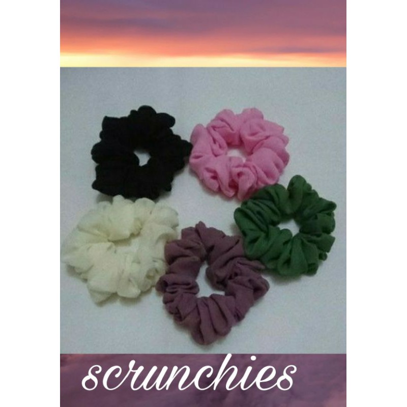 Scrunchies Ikut Rambut Cepol Hijab /Cepol