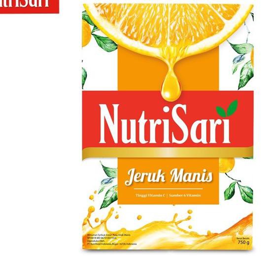 

NEW PRODUCT NEW~ NutriSari Jeruk Manis 750 gr BEST SELLER!!!