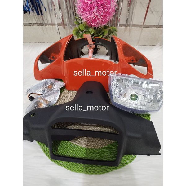 BATOK TOTOK DEPAN BELAKANG FIZ R warna ORANGE