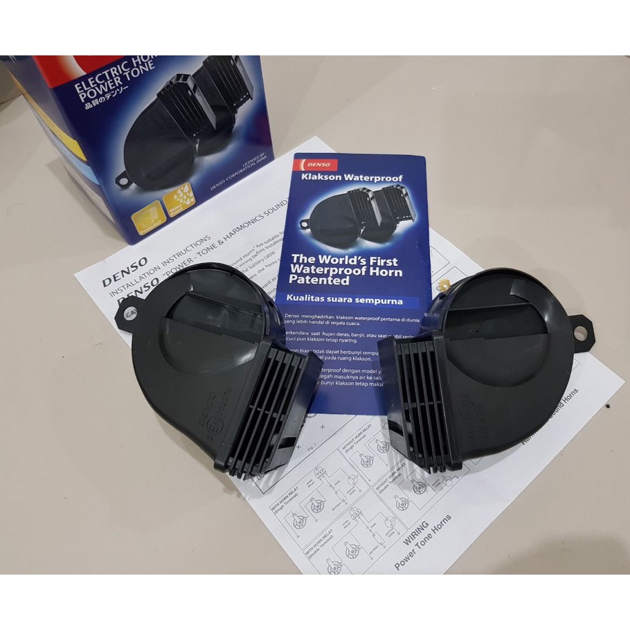 Klakson Denso Keong Waterproof tanpa kabel klakson only a61107a