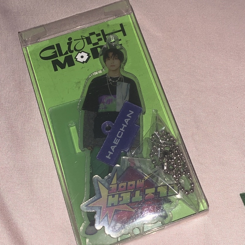 NCT DREAM AESPA MD POP UP GLITCH MODE ACRYLIC STAND KEYRING AR TICKET RESONANCE 2020 LENTICULAR STAN