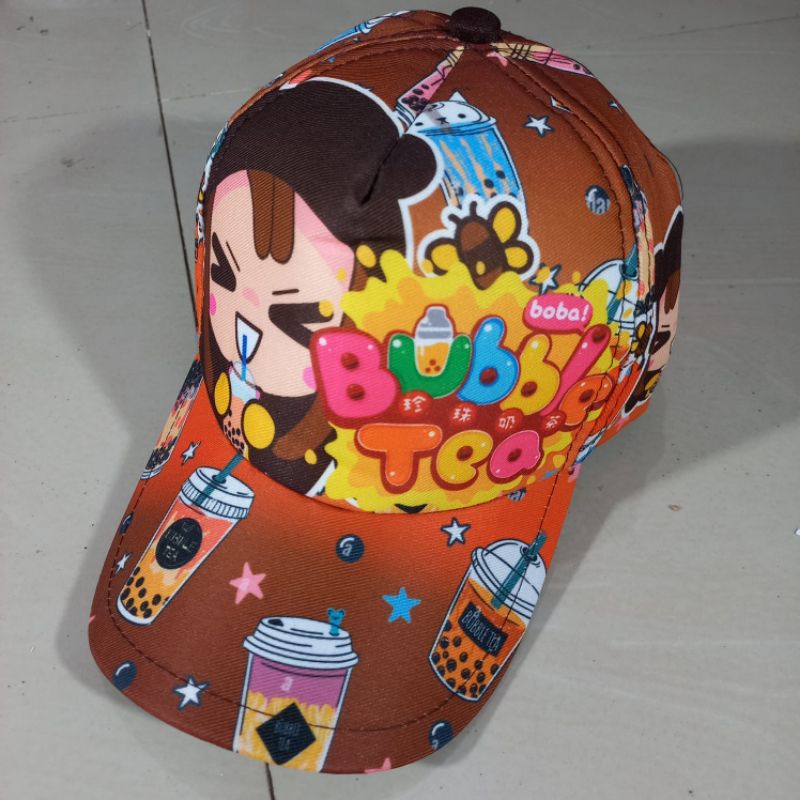 Topi Anak Laki Laki Superhero Spiderman Marvel Captain Amerika Hulk / Topi Anak laki laki 3-12 tahun-25