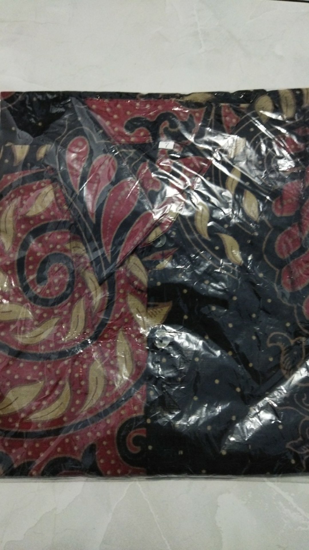 Baju Batik Couple Termurah Ayah Dan Anak Motif Puser Merah