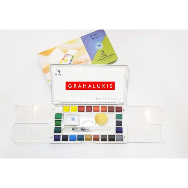 

>@ Maries Watercolor 24 Pocket Box