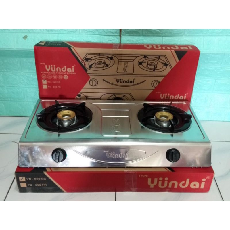 kompor gas 2 tungku yundai