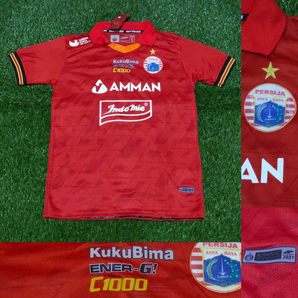 Jersey bola Persija Home 2021/2022 Gradeori lokal highquality baju bola persija jakarta jersey persi