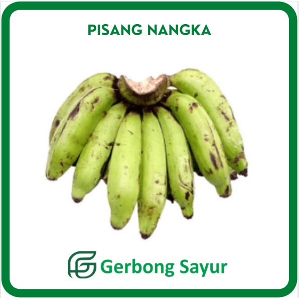 Buah Pisang Raja Nangka / Pisang Nangka 1 Sisir Segar