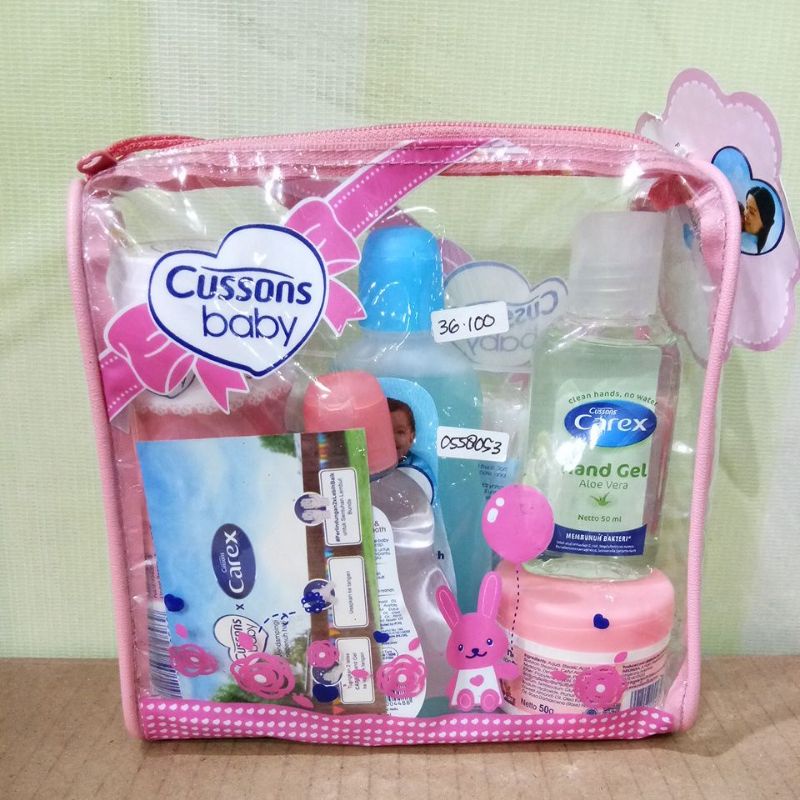 CUSSONS BABY MEDIUM BAG BIRU, PINK, UNGU