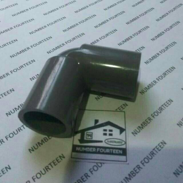 Knie polos Pipa PVC 3/4 inch RUCIKA AW