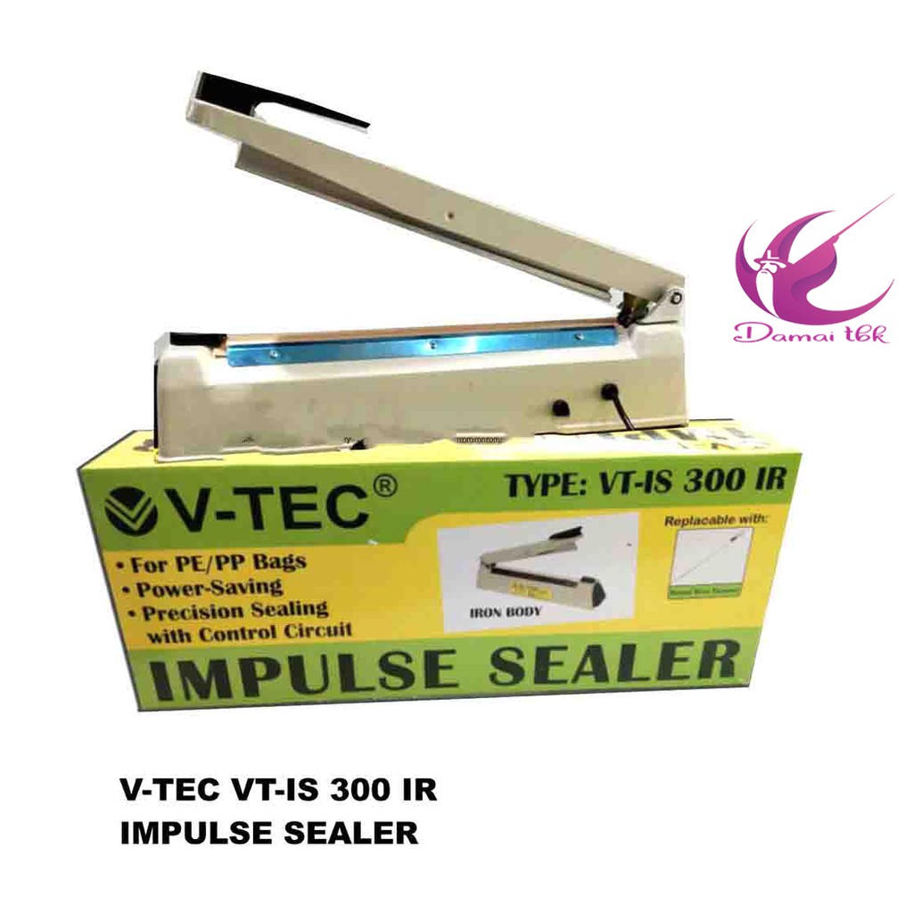 MESIN IMPULSE SEALER VT IS 300 IR V-Tec