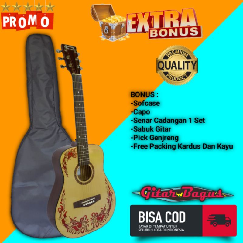 Gitar Akustik 3/4 Martin Co Ed Sheeran Edition
