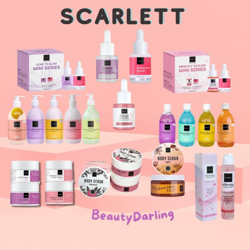 Scarlett whitening/Paket Scarlett Whitening/Scarlett by felicya/Scarlett Whitening