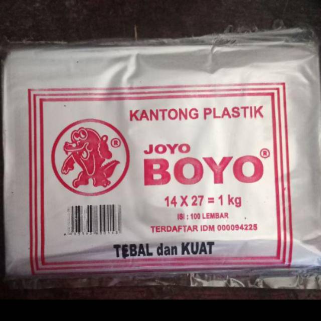 Foto Kantong Plastik Joyo Boyo 9066