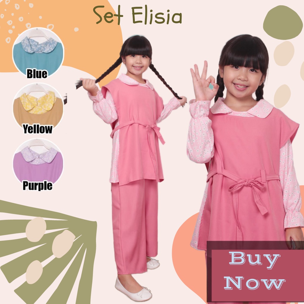 baju anak perempuan 7 tahun setelan anak cewek 8-14 tahun  setelan remaja perempuan 11 tahun setelan