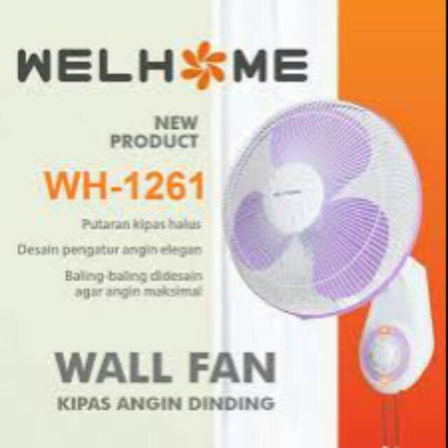 Kipas dinding 12" welhome