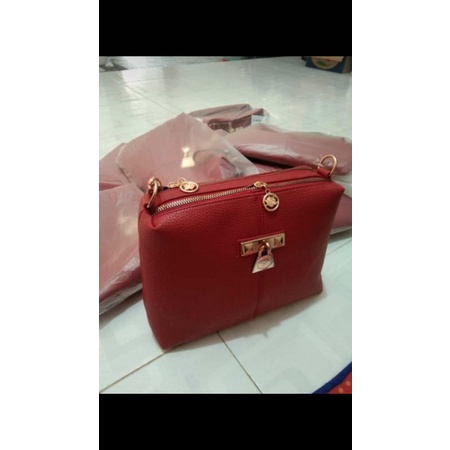 Tas Wanita Selempang Kulit Jeruk Tebal Premium Terbaru