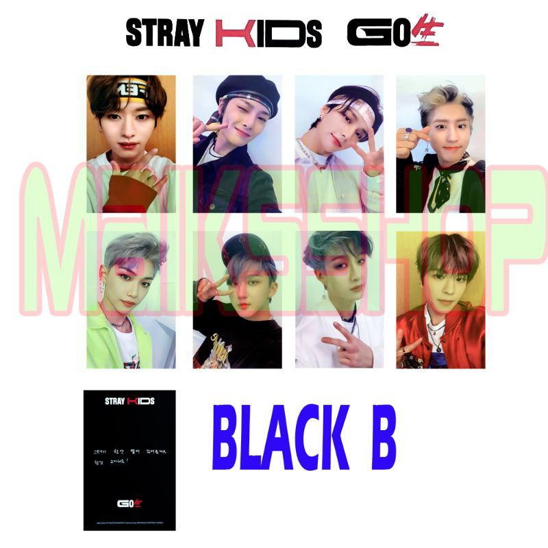 Stray Kids Go Live Photocard Kpop