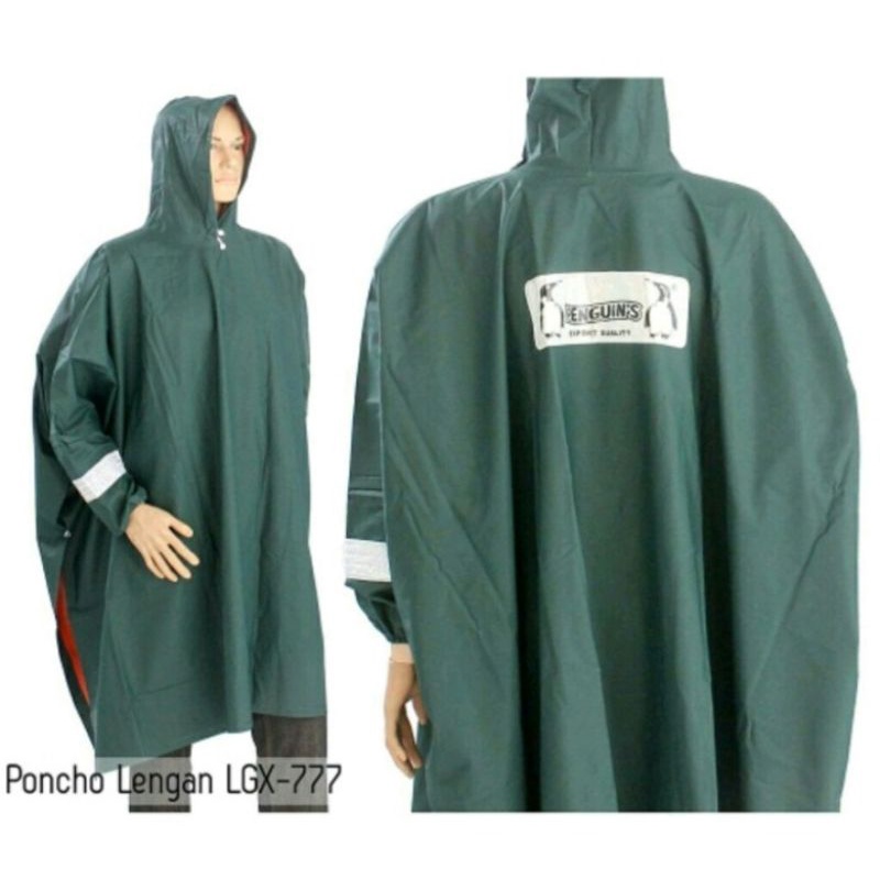 Jas Hujan Pinguin Ponco Lengan Lgx-777