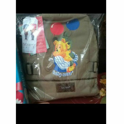 baby Scot print baby carrier