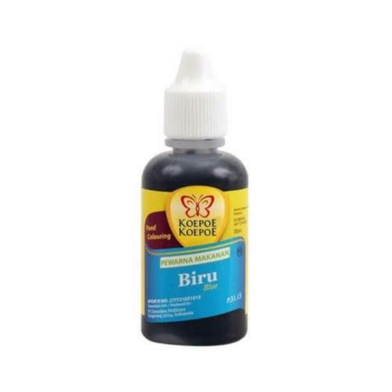 

Pewarna Biru 30ml Koepoe