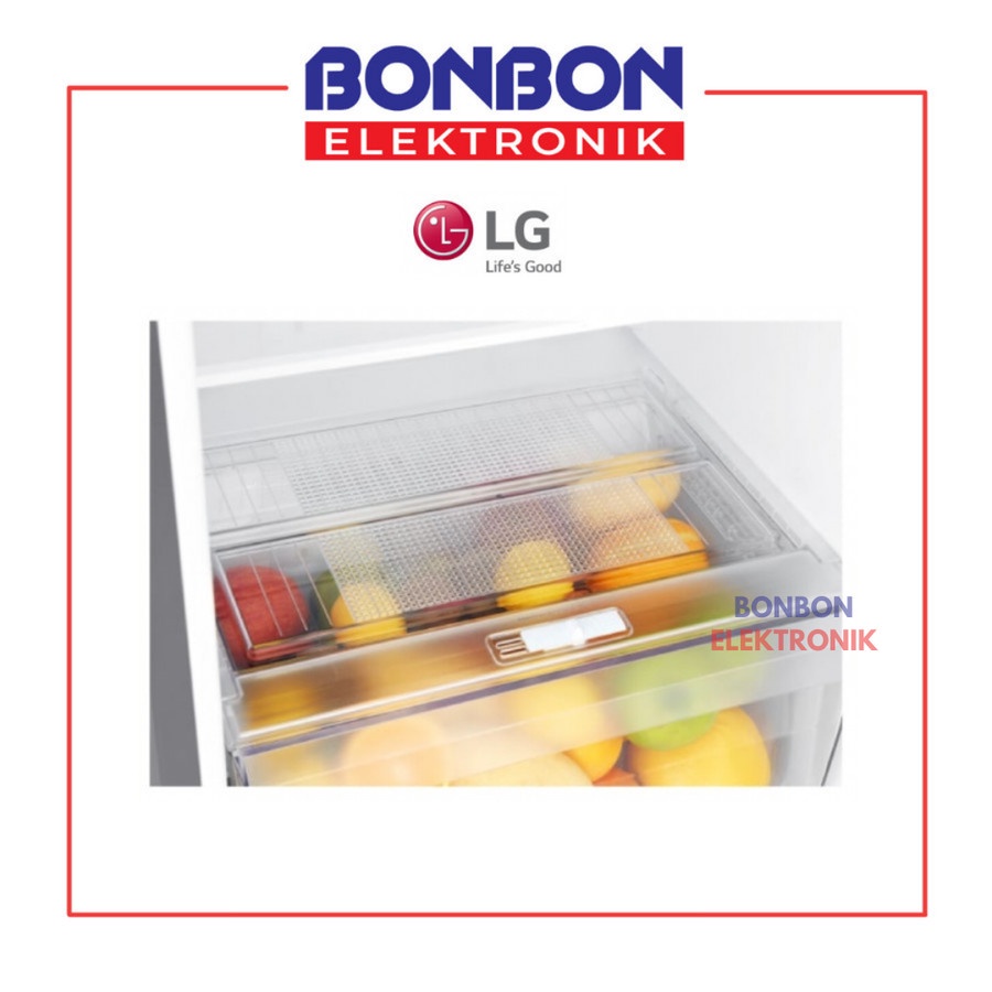 LG Kulkas 2 Pinto GN-B200SQBB / GNB 200 SQBB / GNB200SQBB