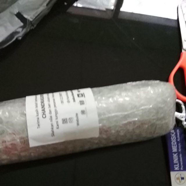 Chandrasurya Payung Lipat 3 Silver Motif Kotak Bagus Awet Murah Ekonomis Anti Panas Hujan Promosi