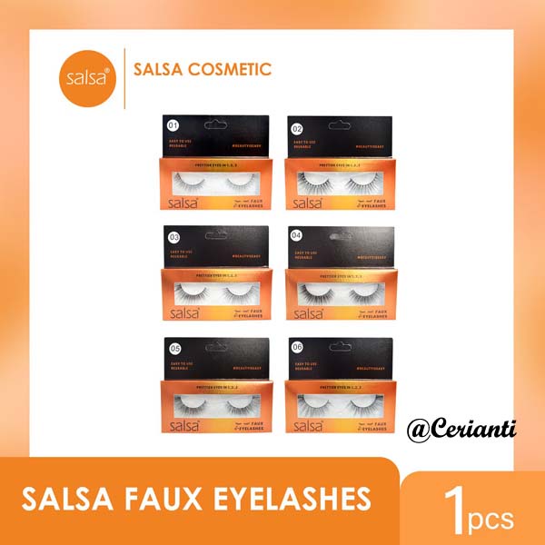 SALSA Faux Eyelashes - Bulu Mata Palsu Natural Fake Eyelash_Cerianti