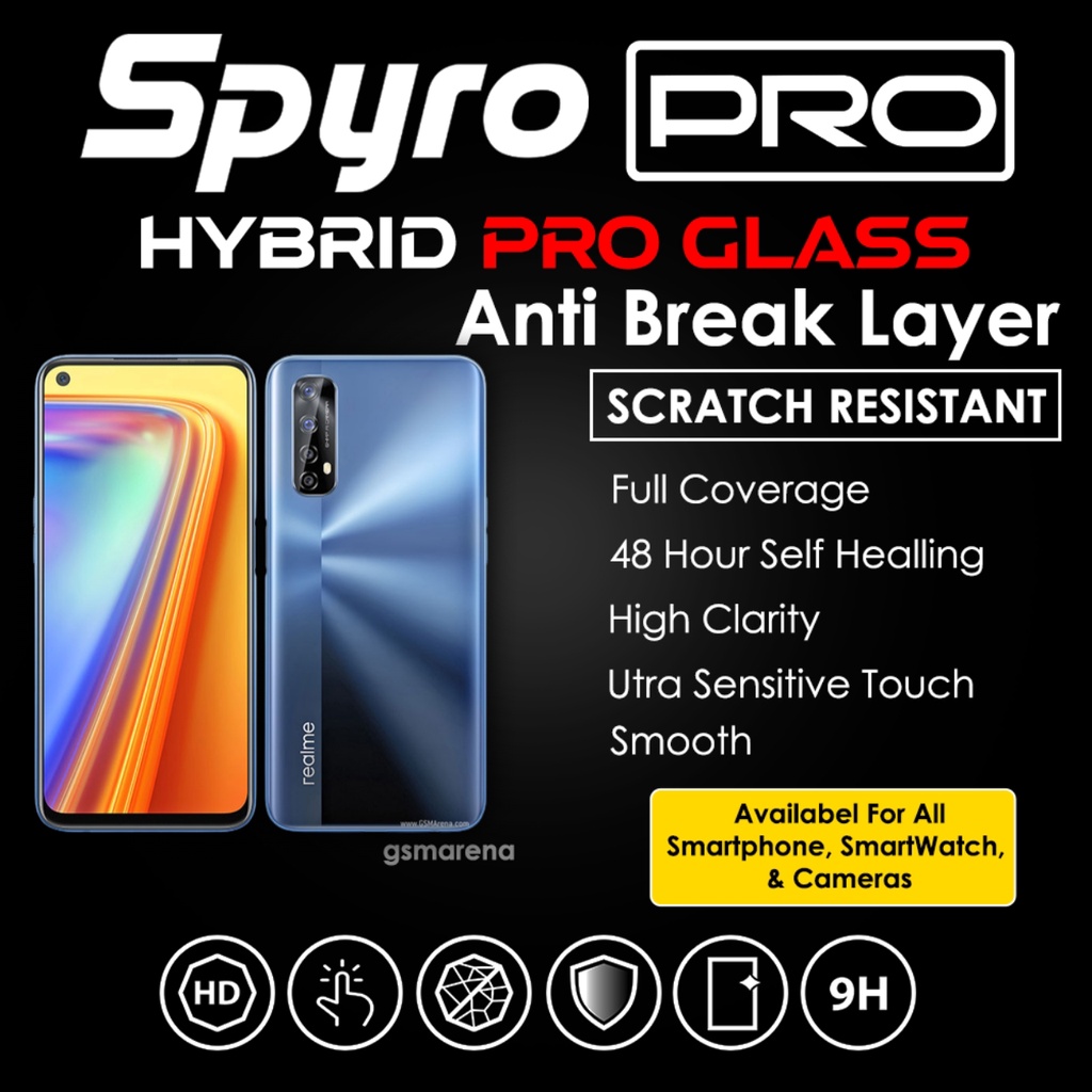 PREMIUM HYDROGEL REALME 7 7 PRO ANTI GORES FULL SCREEN GUARD - LAYAR R 7