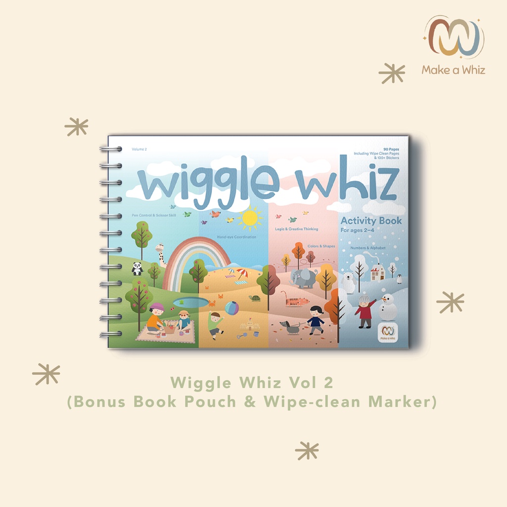 

Wiggle Whiz Vol. 2.0 Activity Book (NEW)