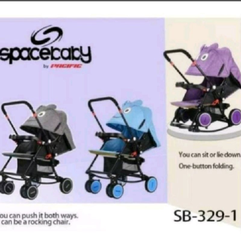 stroller spacebaby SB329-1 bisa ayun