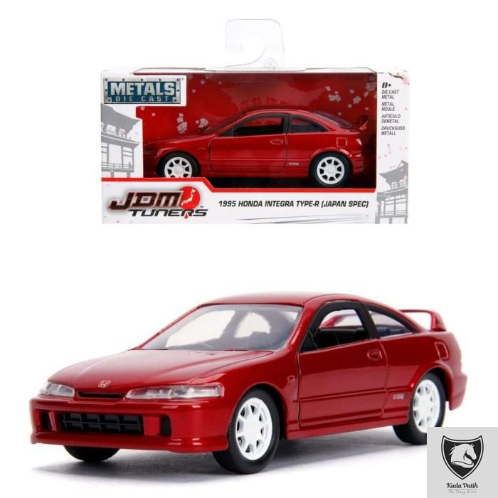 Jada 1/32 1995 Honda Integra Type R (Japan Spec) Red By Eastern