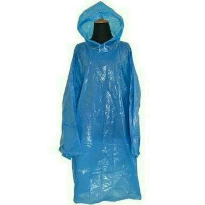 JAS HUJAN PLASTIK, TEBAL! Disposable Raincoat