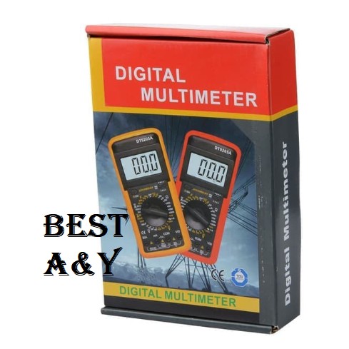 Digital Multimeter Multitester DT-9205A LCD Display AC DC Voltage Resistance Tester