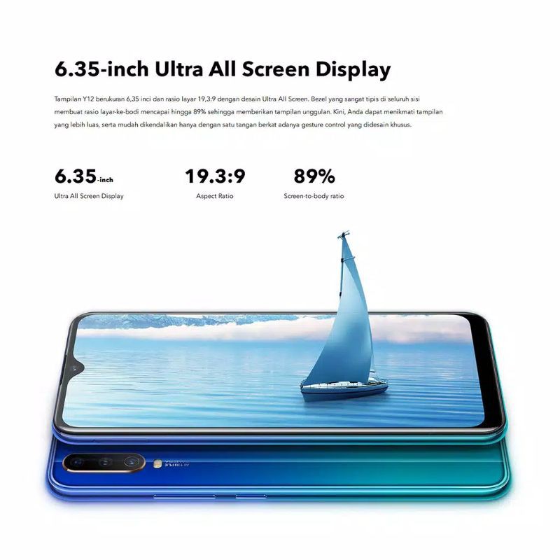 vivo y12 3/32 second