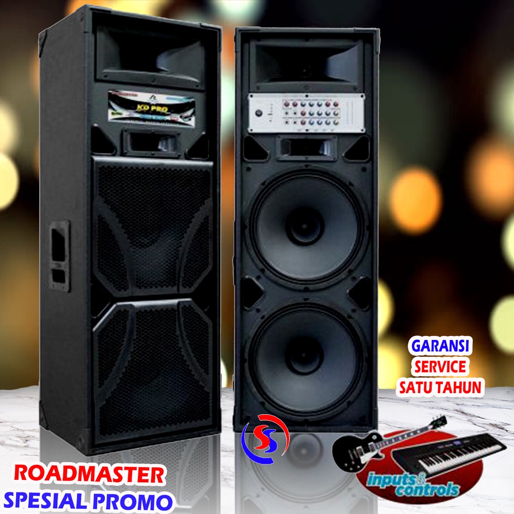 SPEAKER BLUETOOTH ROADMASTER KD PRO 212 MIX USB BLUETOOTH GRATIS SERVICE 12 BULAN RESMI