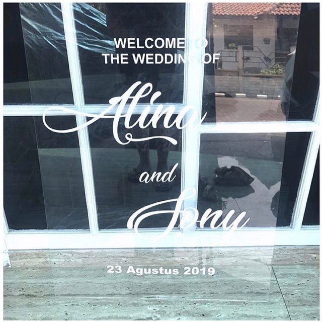 

WELCOME SIGNAGE CUSTOM / PAPAN KEDATANGAN / PAPAN NAMA / PAPAN BUNGA