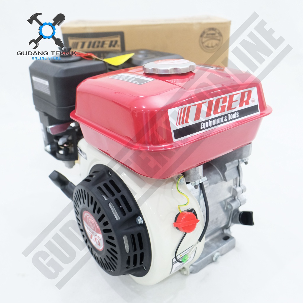 Engine TIGER TG220 7.5 Hp / Mesin Penggerak Serba Guna 7.5Hp / Engine Gasoline Bensin TIGER TG 220 4Tak