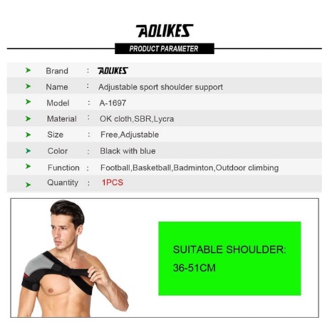 Penyangga Bahu Shoulder Support Pelindung Bahu Agar Tidak Cedera-8