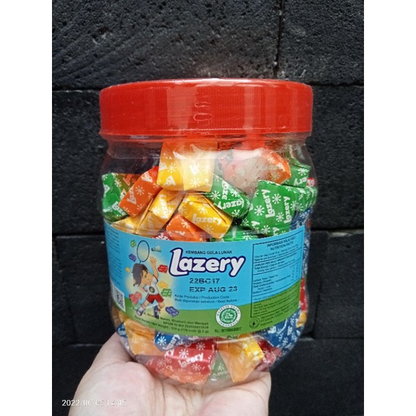 

Lazery Foldwrap permen buah isi 175 pcs