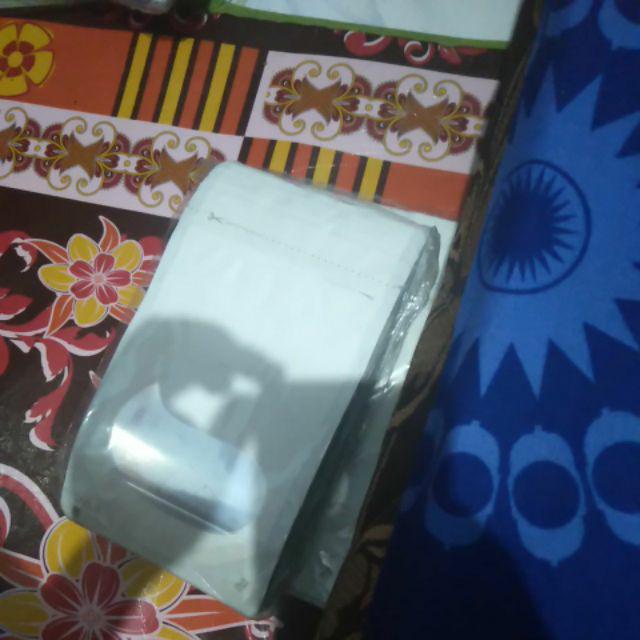 Standing Pouch Kombinasi Transmetz Putih 250gr+zipper+window (13x20cm)