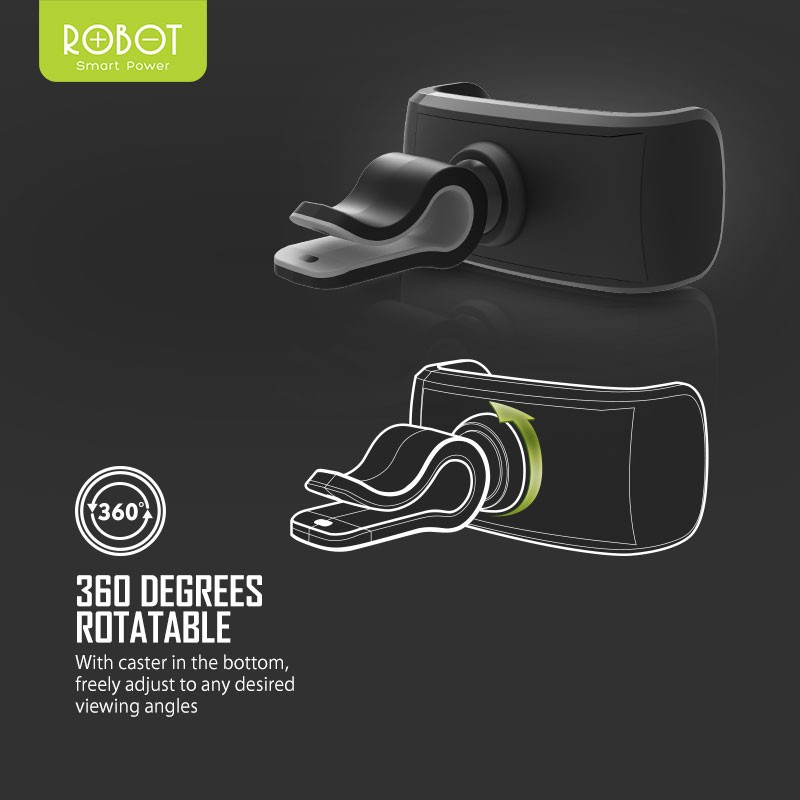 Holder holding ROBOT RT-CH07 RT CH07 Dudukan Smartphone Car Air Vent Stand Holder Stent Kisi kisi AC