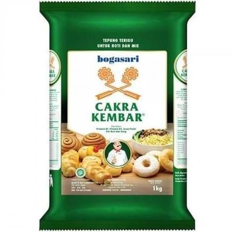 

Pasarnow Tepung Terigu Cakra Kembar 1kg - 1 Piece
