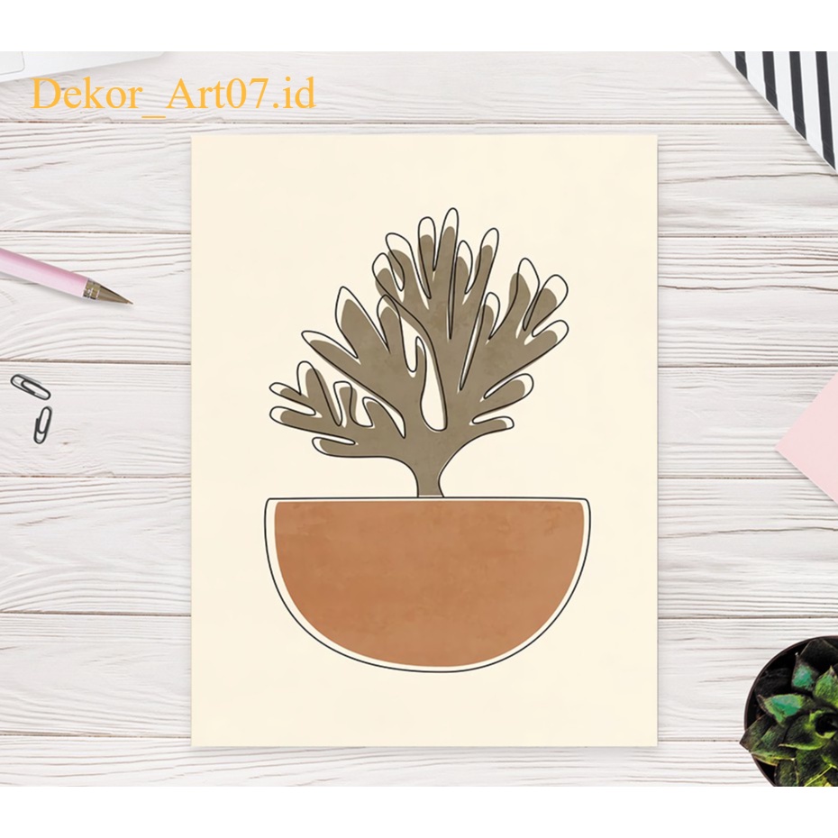 Dekor_Art07.id - HIASAN DINDING AESTHETHIC GAMBAR KEREN DIRUANGAN