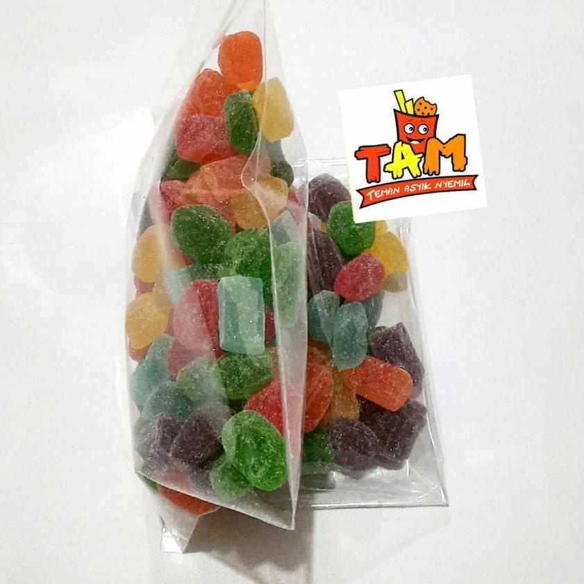 

(I-OJQ} (✓} Permen Jelly Malaysia Aneka Rasa 500 Gram - Tam Snack (paling laris}
