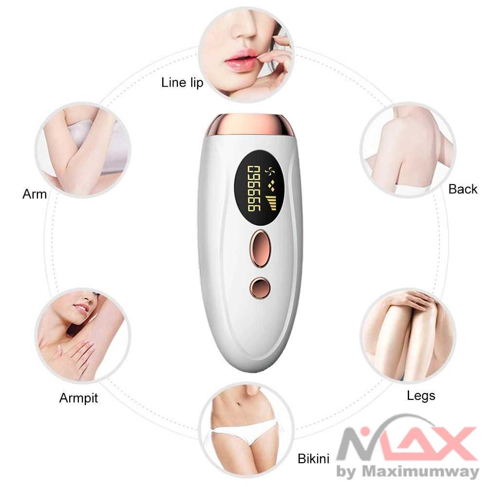 IBONA IPL Laser Epilator Penghilang bulu Permanent Hair Removal 990000 Flash Permanent IPL A Laser Hair Removal Epilator for Women Painless Facial Body Bikini Hair Remover Depilador Machine 45