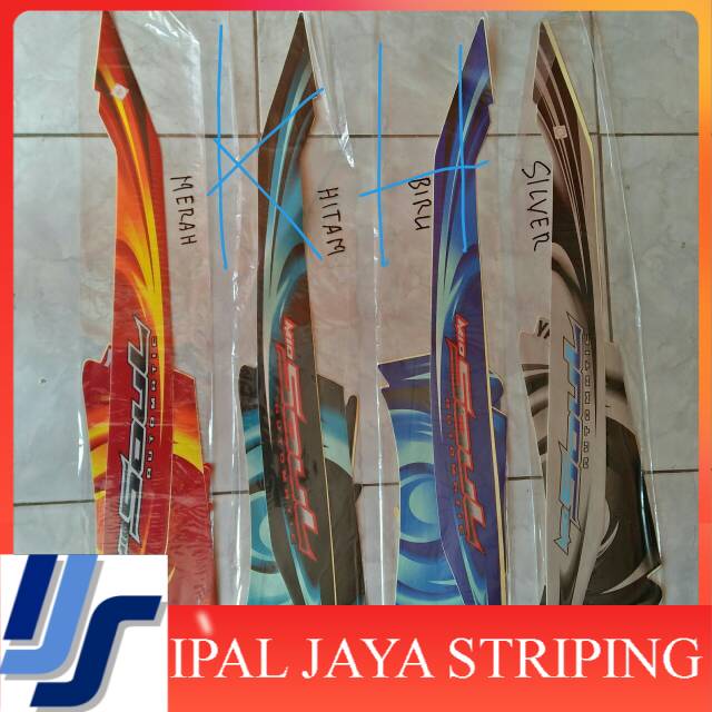 stiker Striping mio soul 2007