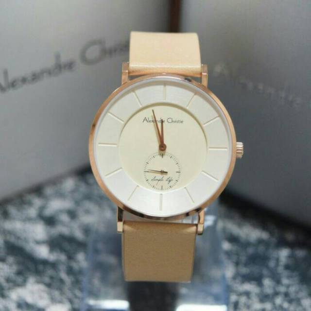 Alexandre christie original 100 % ac8484 kulit pria